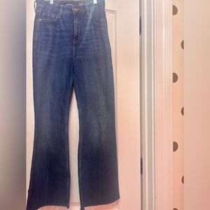 Old Navy Blue Flare Wide Leg Jeans